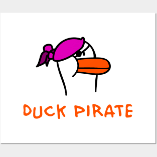 Pirate Duck Posters and Art